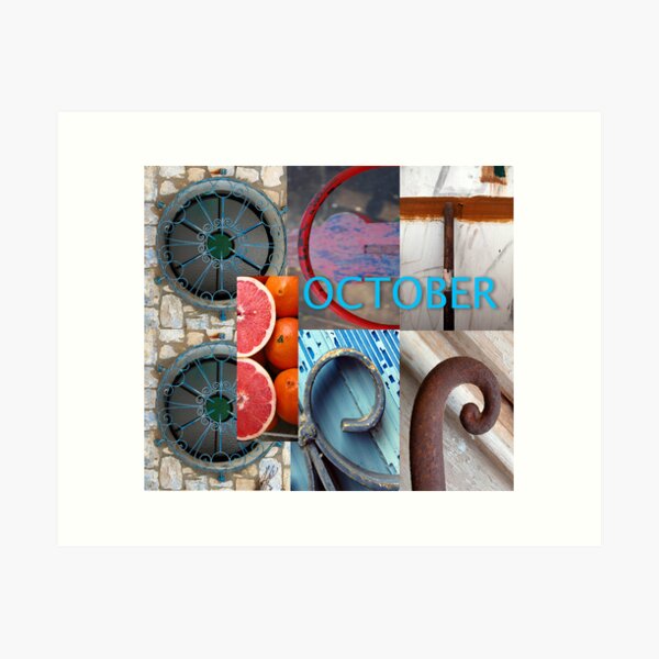 October Art Print