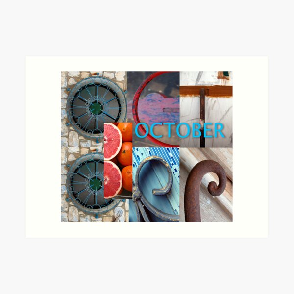 October Art Print