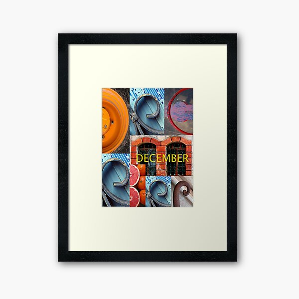 December Framed Art Print