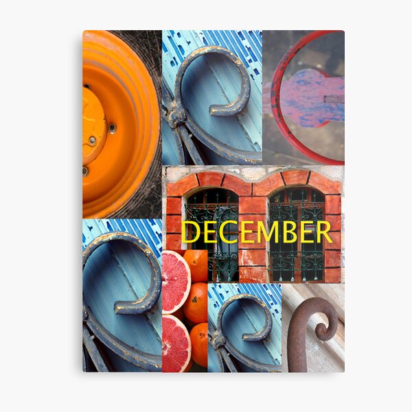 December Metal Print