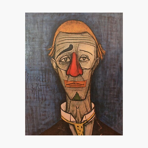 ベルナール・ビュッフェ、LE CIRQUE-Tete de clown