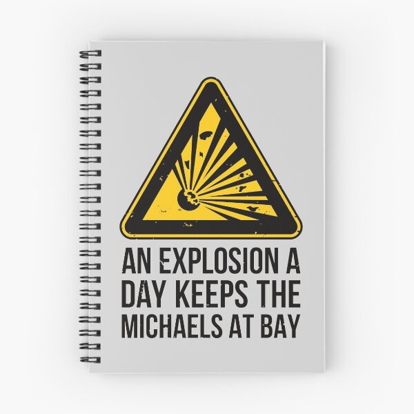 Item preview, Risk of Michael Bay - Explosions Meme designed and sold by IncognitoMode.