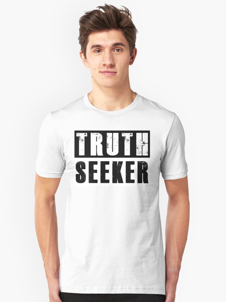 Alternate view of I am a TRUTH SEEKER Slim Fit T-Shirt