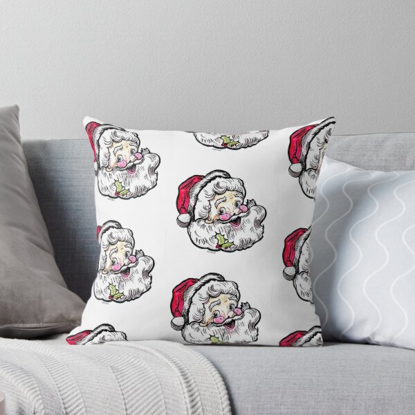 Item preview, Kitschy Santa Retro Illustration by Ash Claise designed and sold by Fern Claise.