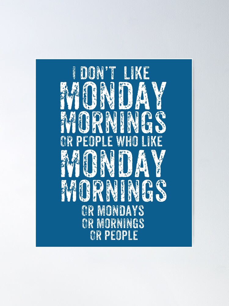 I Don't Like Mondays. Tシャツ サイン Amazon | I don't like mondays Tシャツ | Tシャツ・カットソー 通販