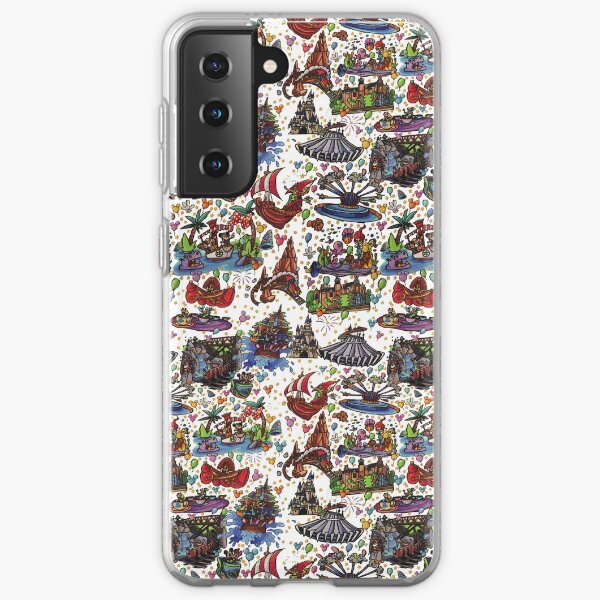 Attractions of the World Samsung Galaxy Soft Case