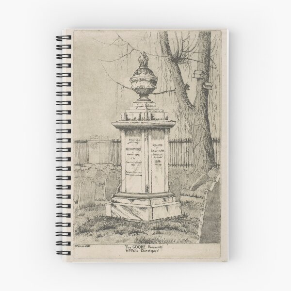 Item preview, The Cooke Monument in St. Paul's Churchyard (from Scenes of Old New York) designed and sold by guagamela617.