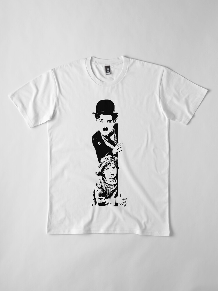 Vista alternativa de Camiseta premium Charlie Chaplin