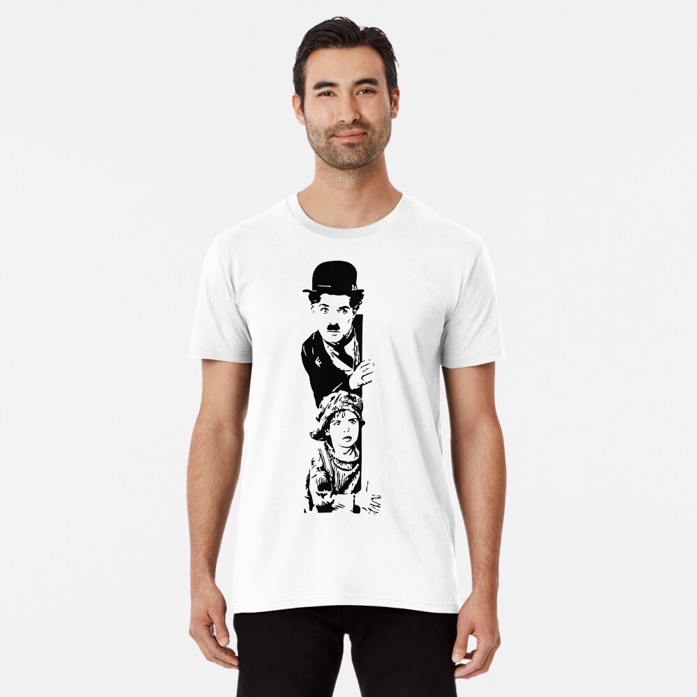 Charlie Chaplin Camiseta premium
