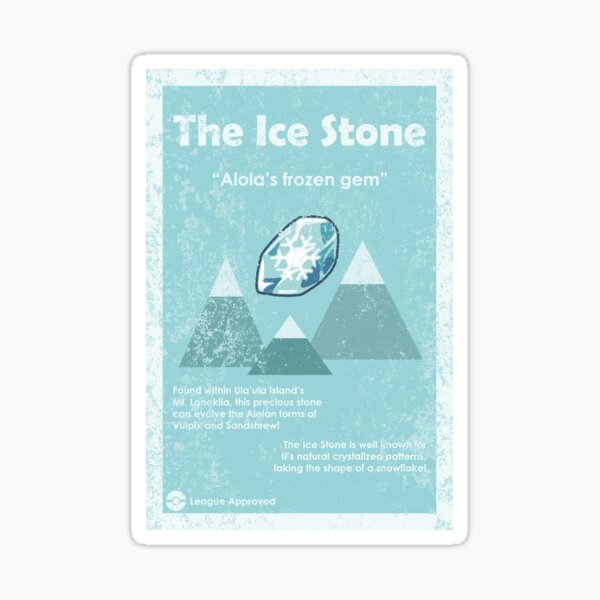 Eisstein Werbung Sticker