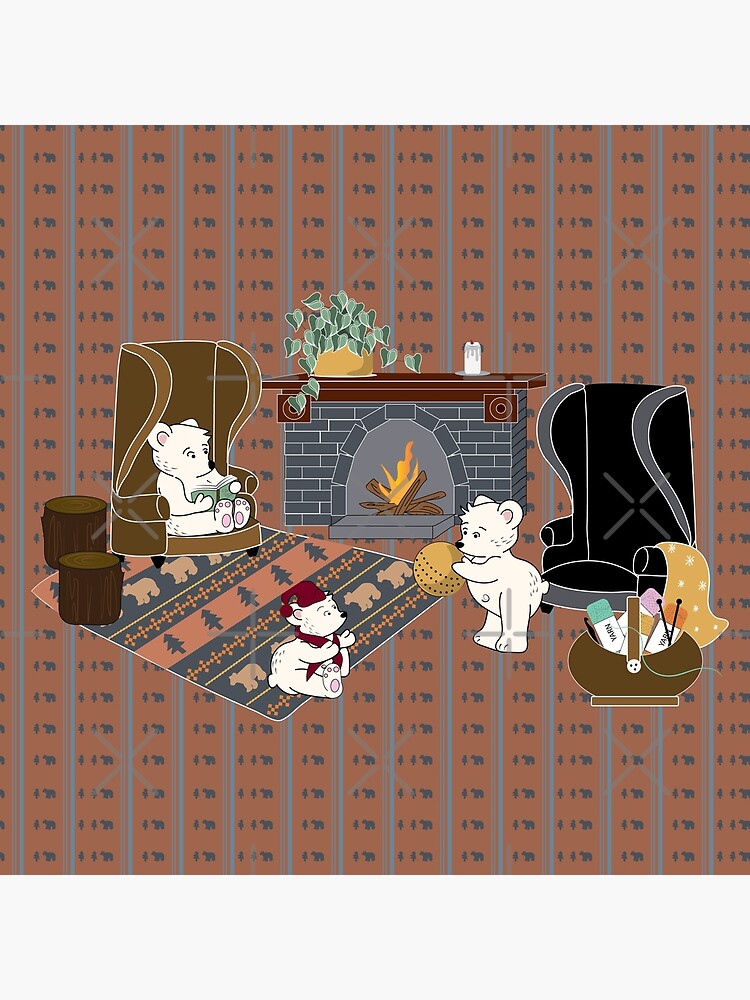 Fair Isle Bear Family by CreativeContour