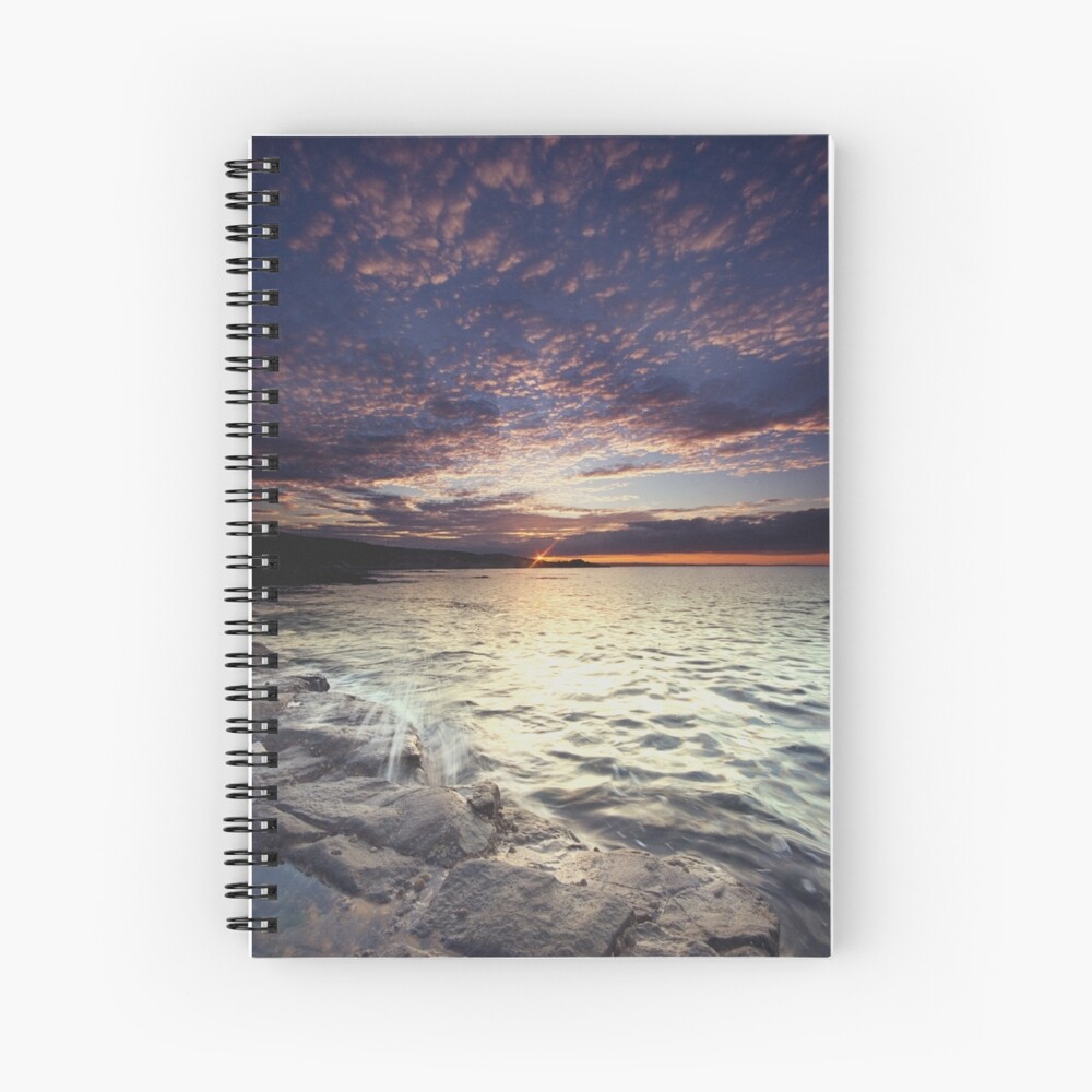 End of the day Spiral Notebook