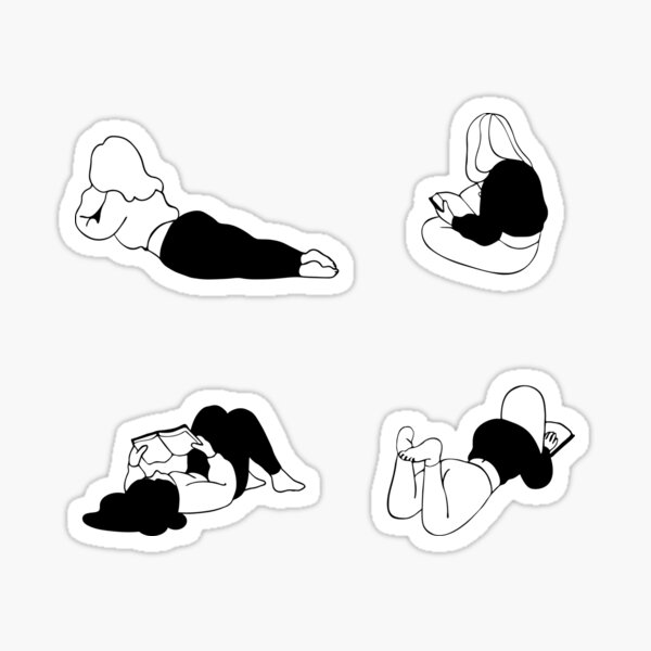 Lounge and Literature Sticker