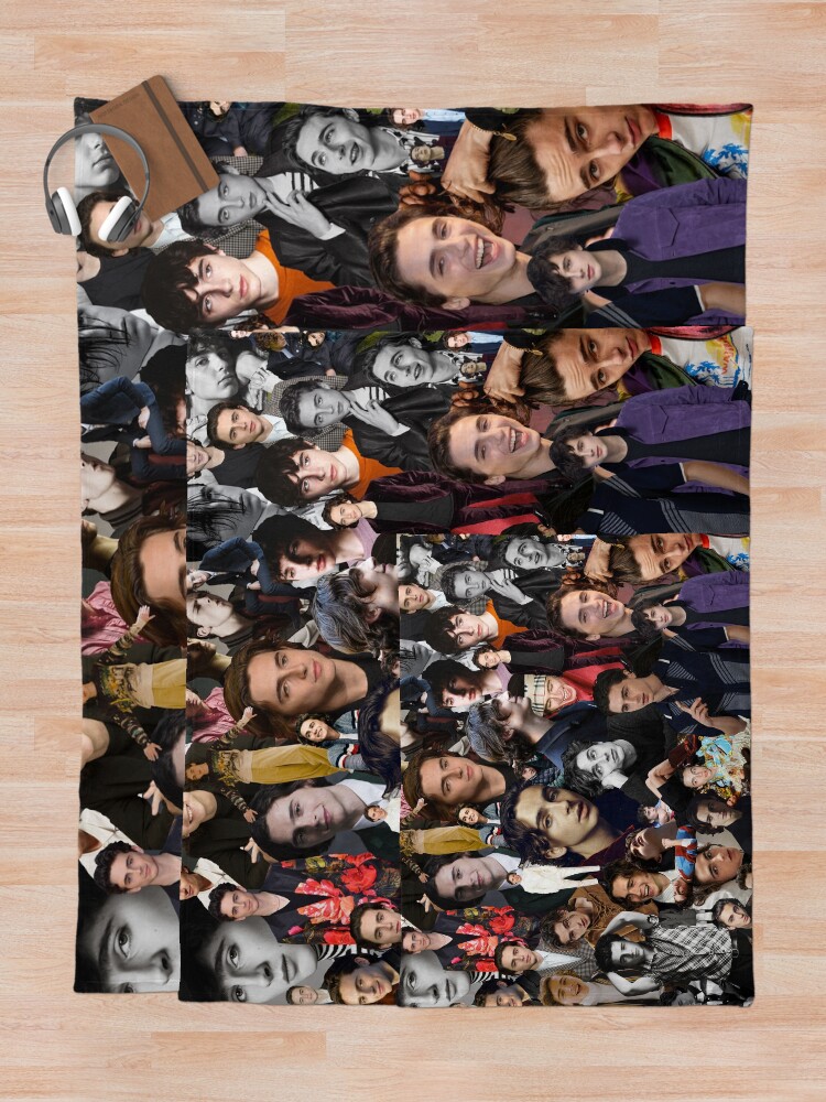 "Timothee Chalamet" Throw Blanket for Sale by clusterandpaste Redbubble