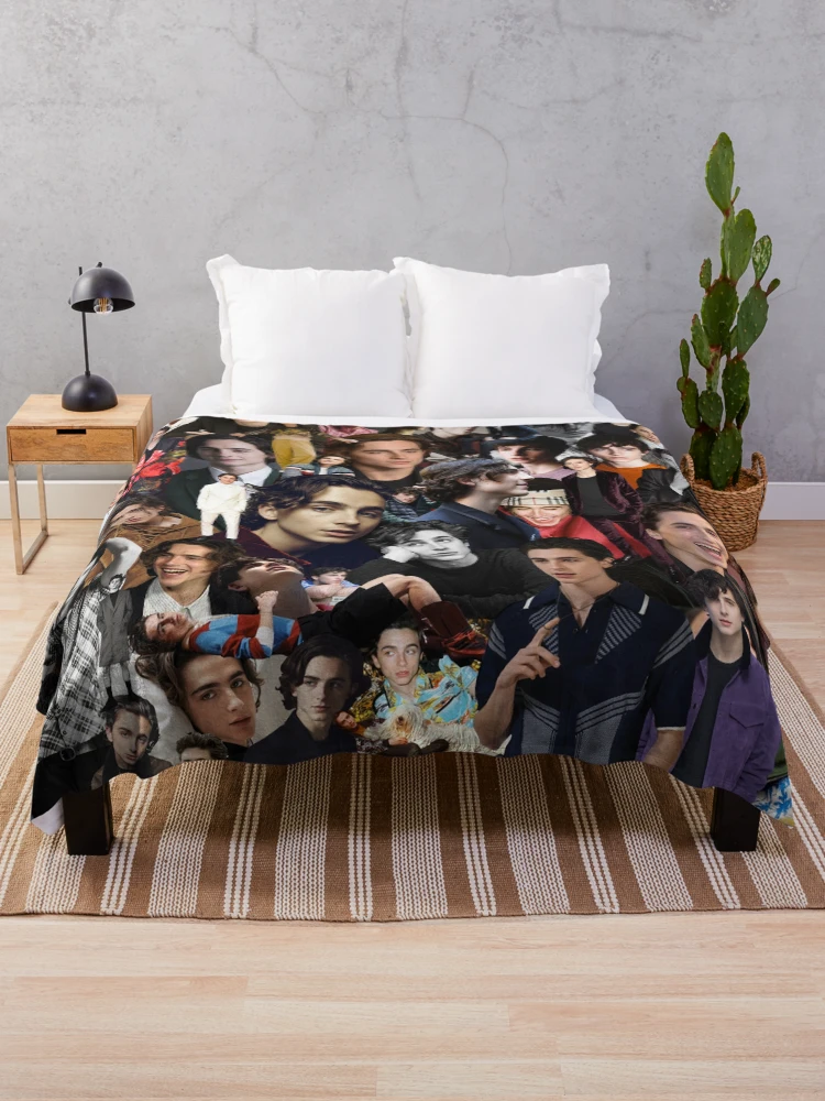 Timothee Chalamet Throw Blanket