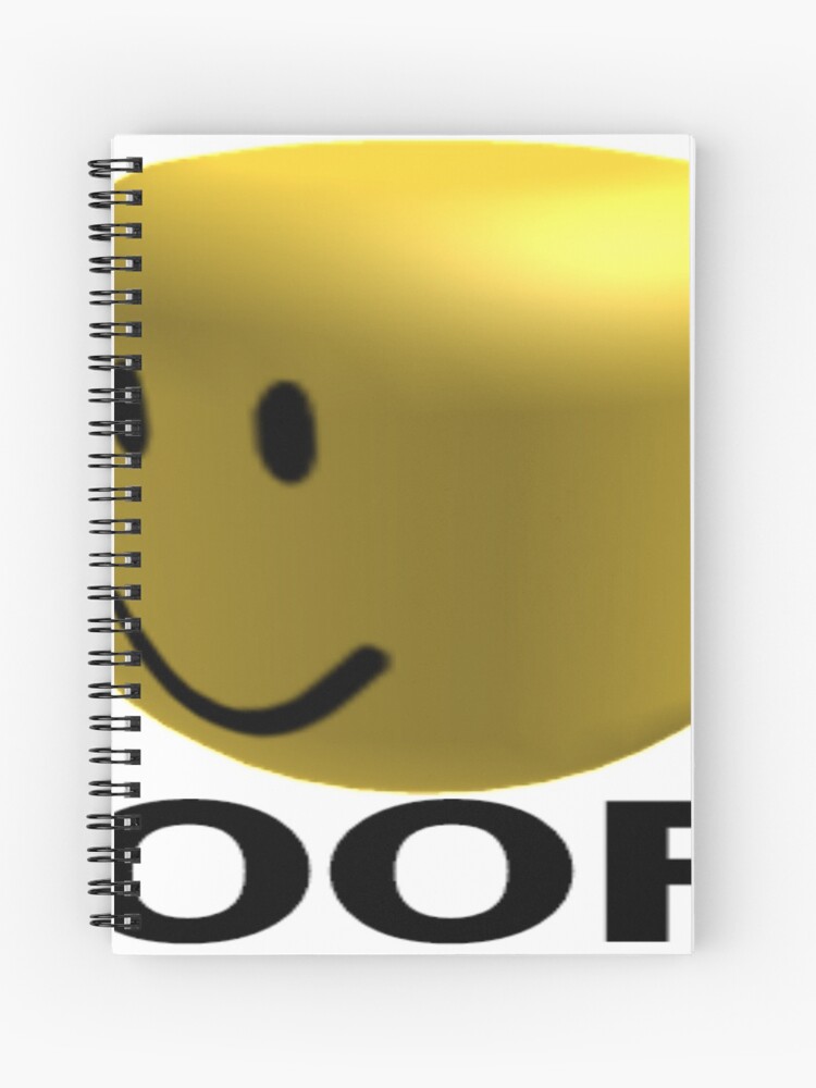 Roblox Death Sound Spiral Notebook By Colonelsanders Redbubble - death note book roblox