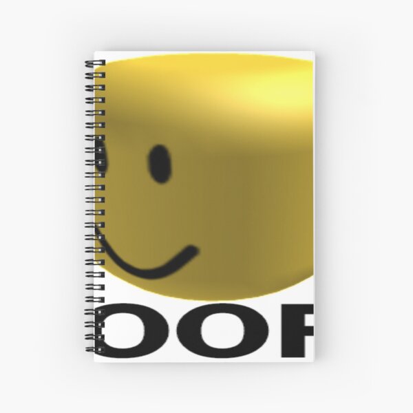 One Roblox Spiral Notebooks Redbubble - meme loud running in the 90s but with the roblox death sound