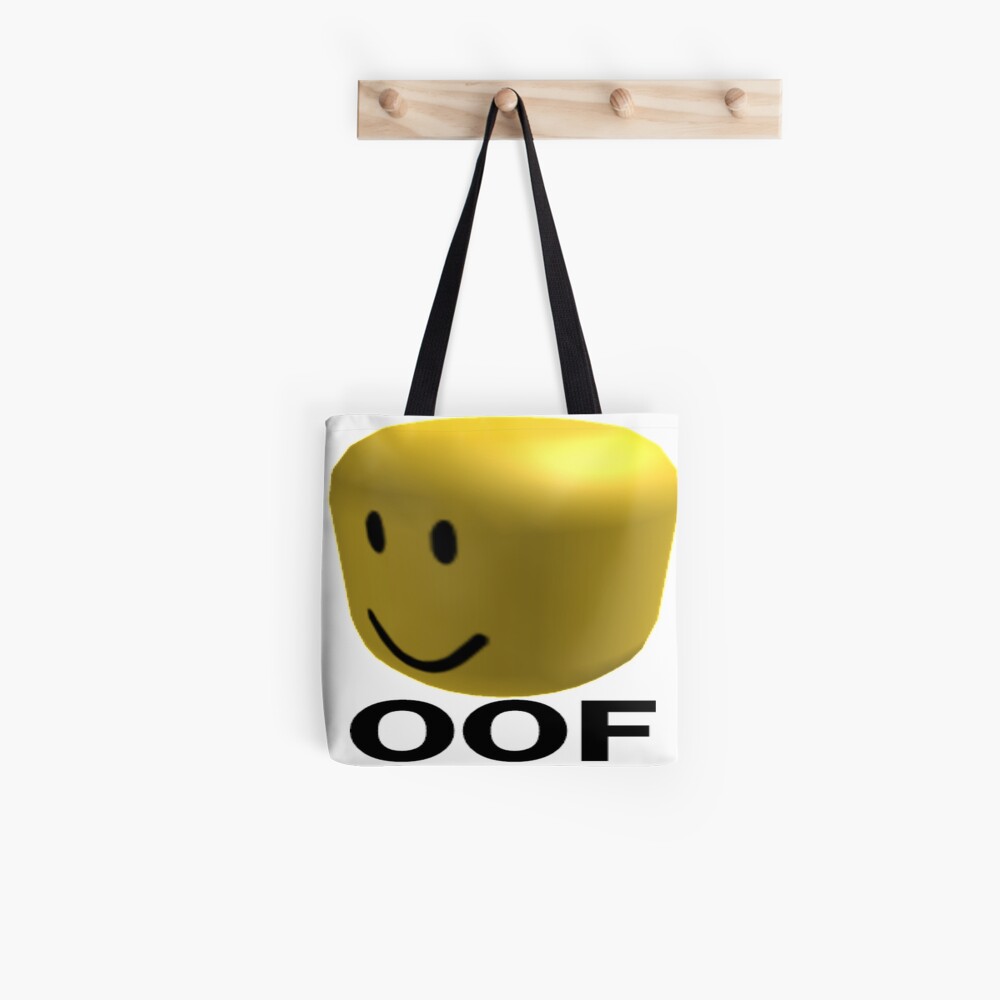 Roblox Death Sound Tote Bag By Colonelsanders Redbubble - oof roblox death sound meme zipper pouch by cooki e redbubble
