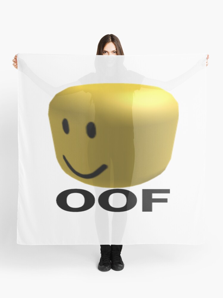 Roblox Death Sound Scarf By Colonelsanders Redbubble - roblox oof in reverse