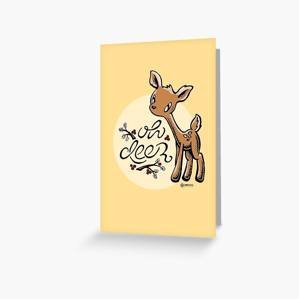 Oh Deer Greeting Card