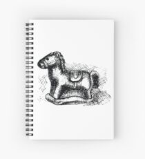 Rocking Horse Ink Vintage Spiral Notebook
