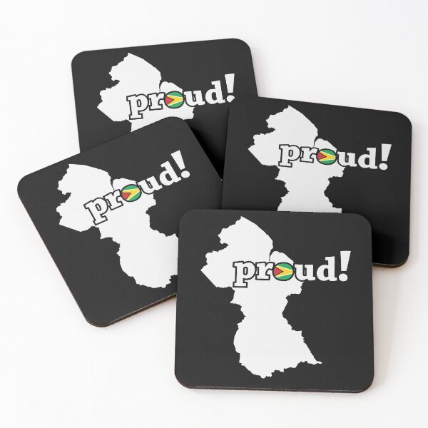 Item preview, Guyana Map - Proud! designed and sold by IdentiTee Studios.