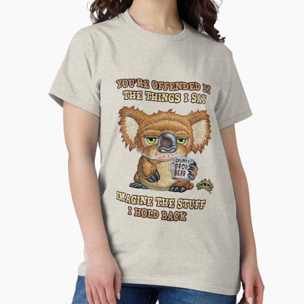 Item preview, Grumpy Drop Bear Offended designed and sold by Mythic Australia.