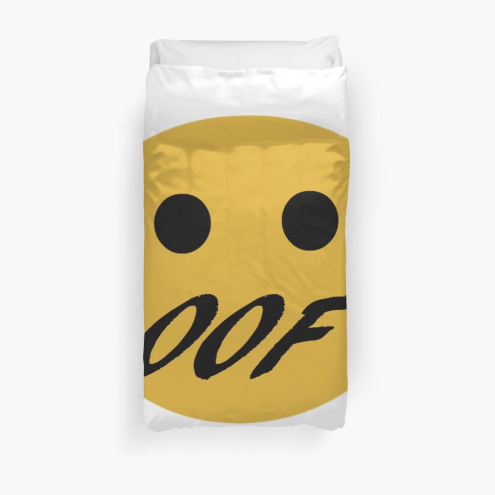 2030 Oof Duvet Cover By Colonelsanders Redbubble - oof city new intro roblox