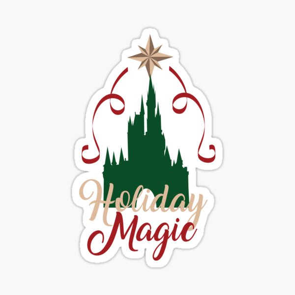 Disney Christmas Stickers Redbubble - christmas roblox stickers redbubble