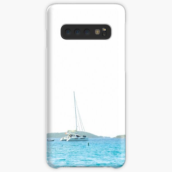 Sailboats on the Ocean near St. John by Jerald Simon (Music Motivation - musicmotivation.com) Samsung Galaxy Snap Case