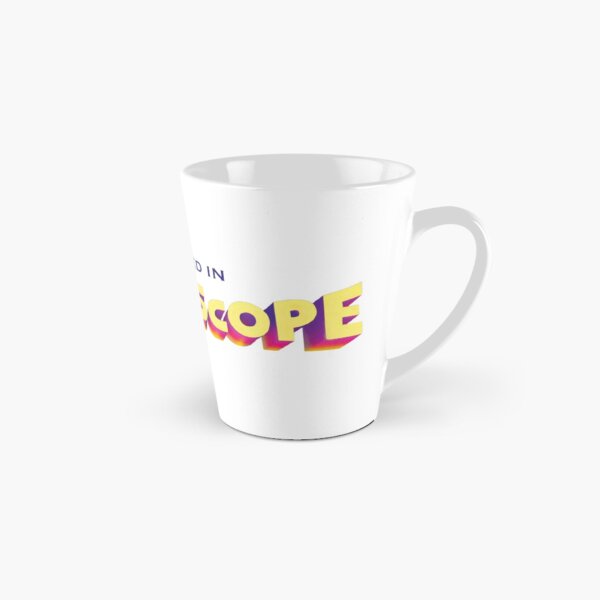 Presented in Cinemascope hollywood retro logo Tall Mug