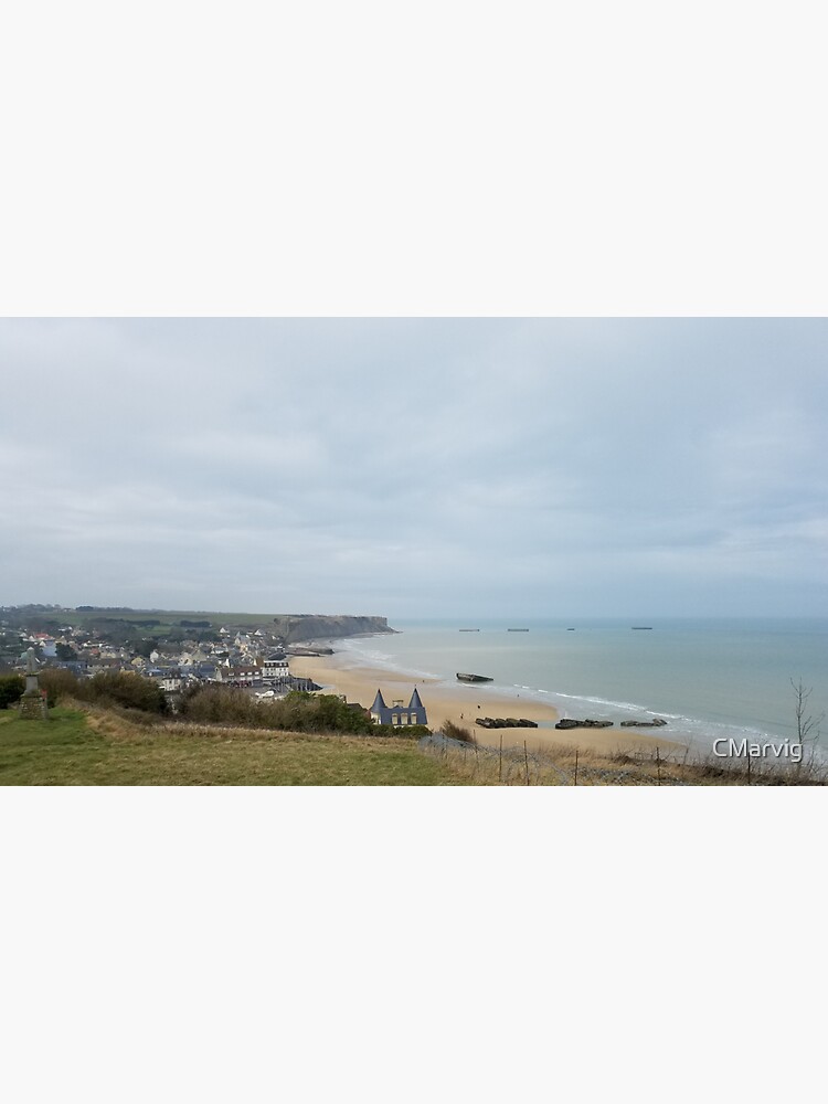 "Arromanches (Gold Beach), France" Sticker for Sale by CMarvig Redbubble