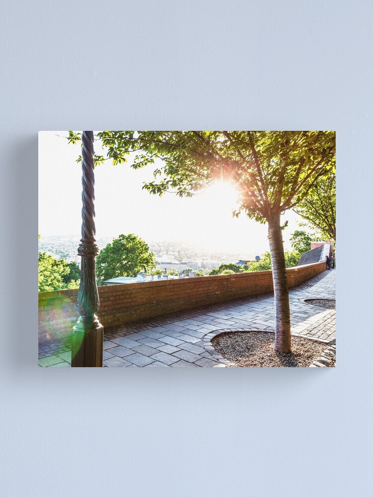 Thumbnail 1 of 3, Canvas Print, Castle District View designed and sold by darren-j-mcleod.