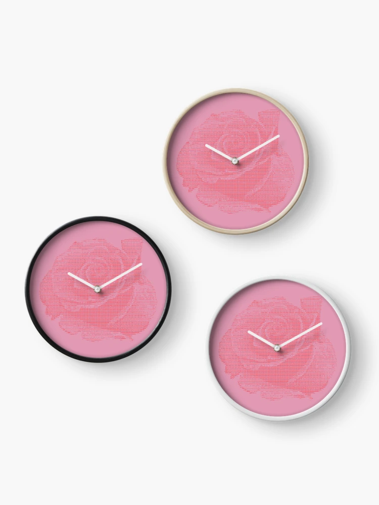 Thumbnail 3 of 4, Clock, ASCII Rose designed and sold by ConnerDavis.