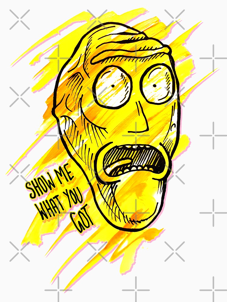 Cromulon from Rick and Morty™ 'Show Me What You Got' Quote by sketchNkustom