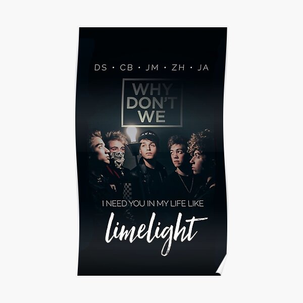 Why Dont We Posters | Redbubble