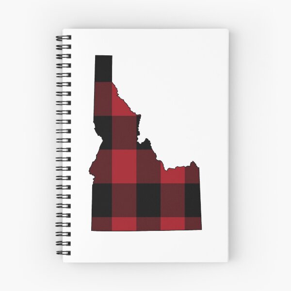 Item preview, Idaho in Red Plaid designed and sold by Sun Dog Montana.