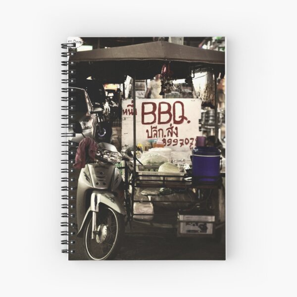 BBQ - Thai Style Spiral Notebook