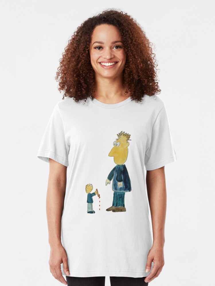 Alternate view of I said NO! Slim Fit T-Shirt