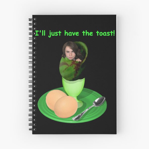 Item preview, I'll just have the toast! designed and sold by Susie Hawkins.