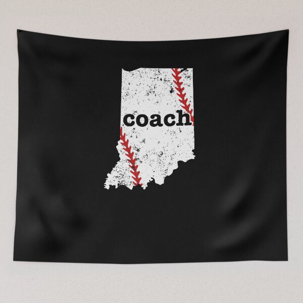 Artikelvorschau, Indiana-Hemd-Baseball-Trainer-Hemd Softball-Trainer-Hemd entworfen und verkauft von shoppzee.