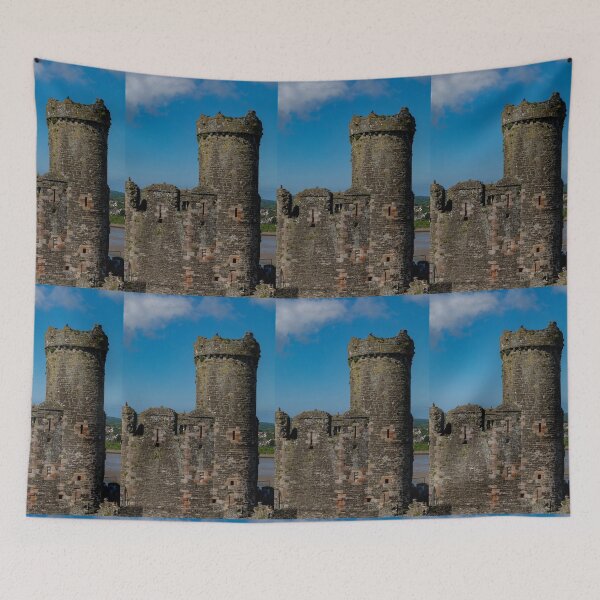 Item preview, Conwy Castle Fortress designed and sold by PsychoAlien.com.