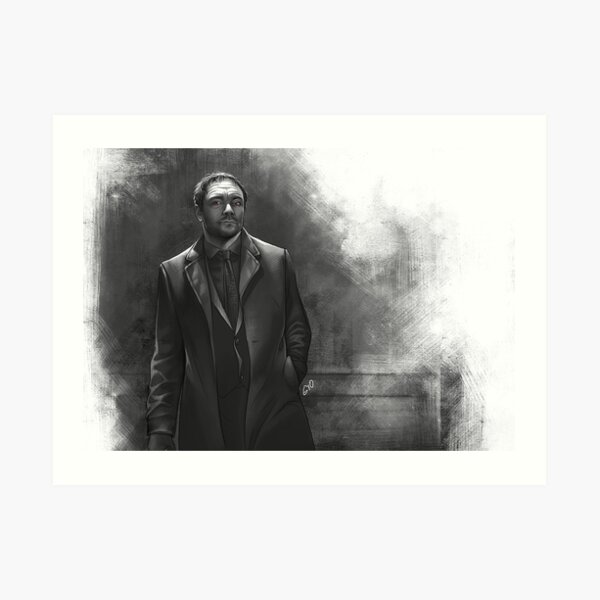 King of Hell Art Print