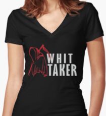 Robert The Reaper Whittaker Whit Taker Merch Women's Fitted V-Neck T-Shirt