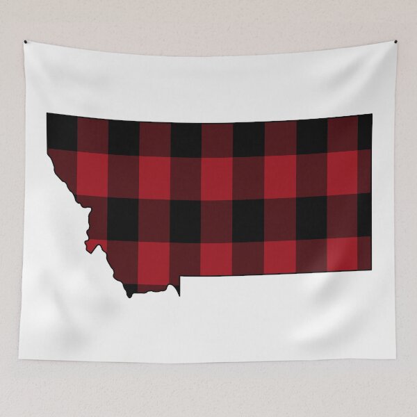 Item preview, Montana Dressed in Red Plaid designed and sold by Sun Dog Montana.