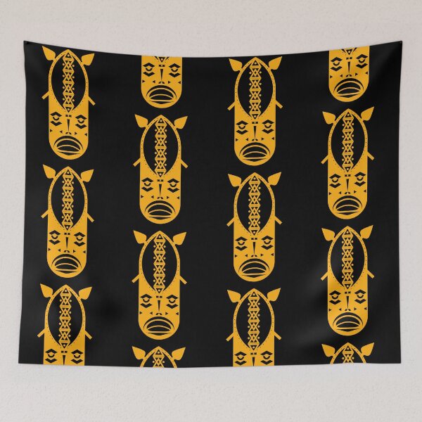 Item preview, warrior shield yellow designed and sold by TM Selvam.