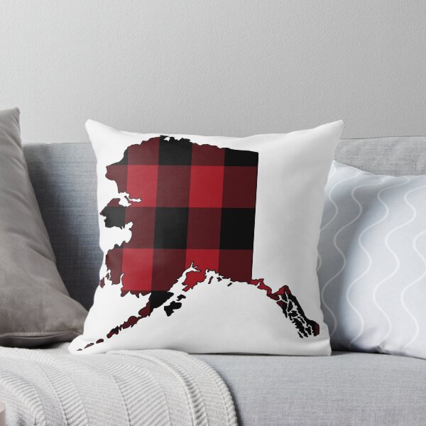 Item preview, Alaska Dressed in Red Plaid designed and sold by Sun Dog Montana.