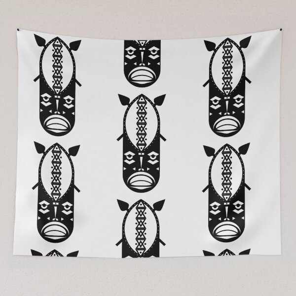 Item preview, warrior shield tattoo designed and sold by TM Selvam.