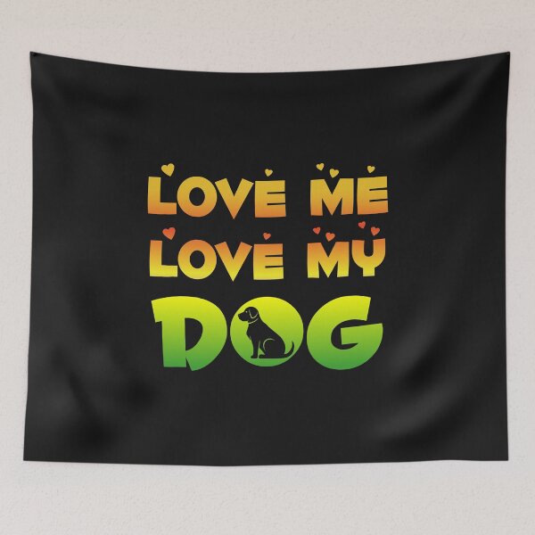 Item preview, LIebe love my dog ​​-colorful edition- designed and sold by SVDesignatVasil.