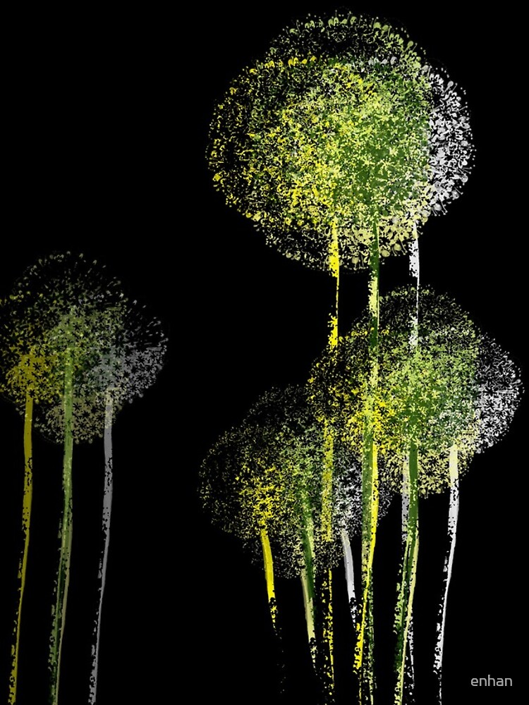 Thumbnail 4 of 4, iPhone Case, Abstract Spring Flower Trees designed and sold by enhan.